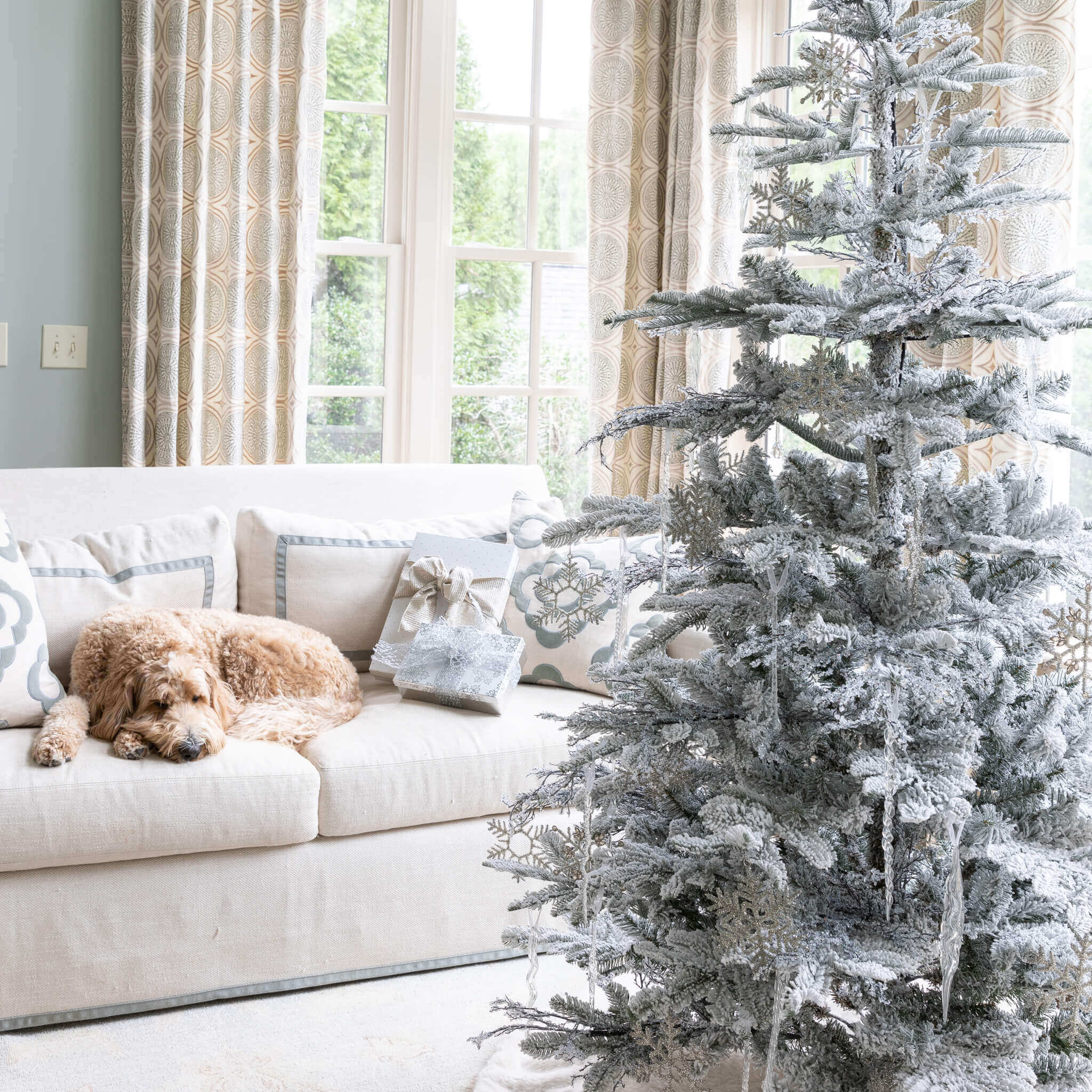 Kit 12 Enfeites De Gelo De Vidro