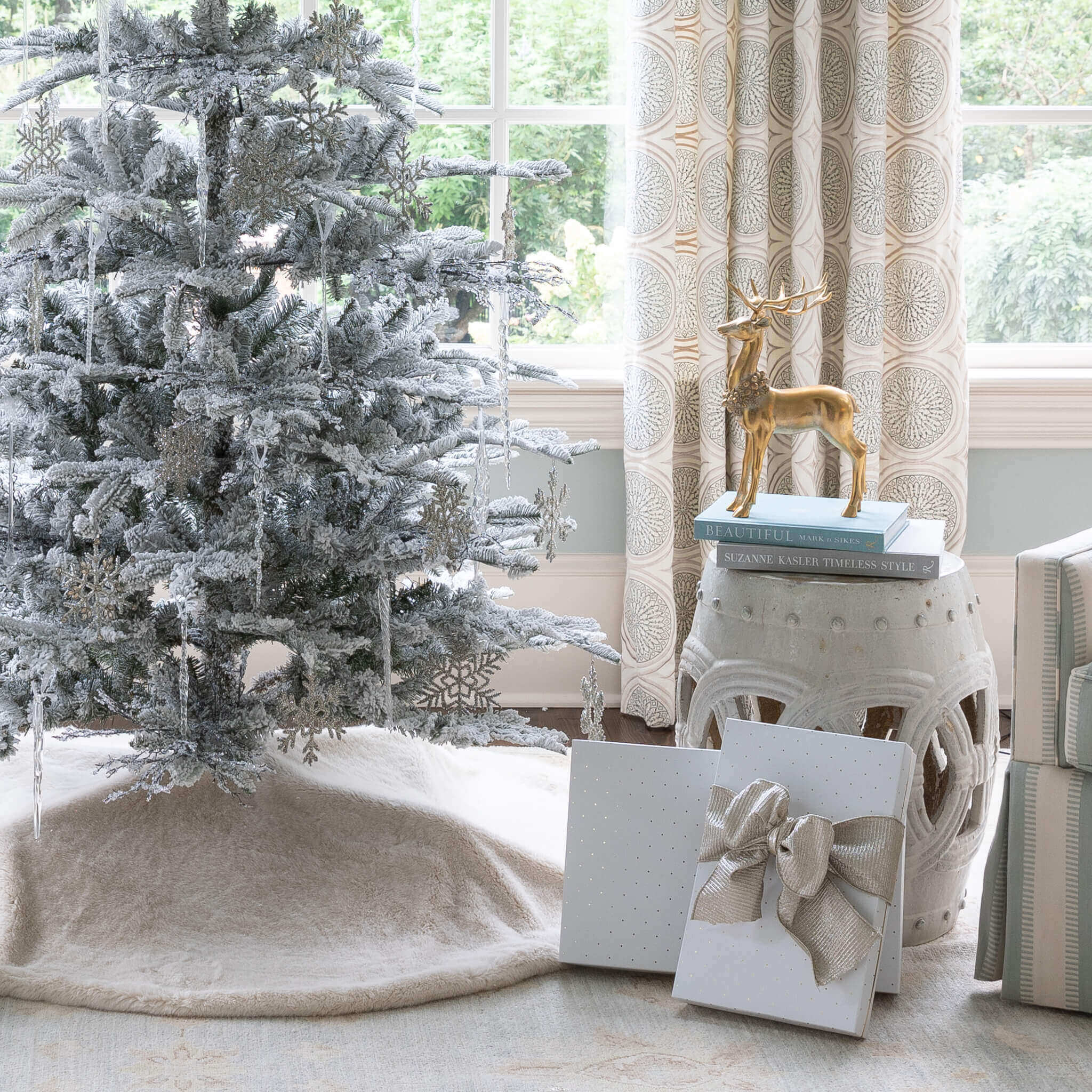 Kit 12 Enfeites De Gelo De Vidro