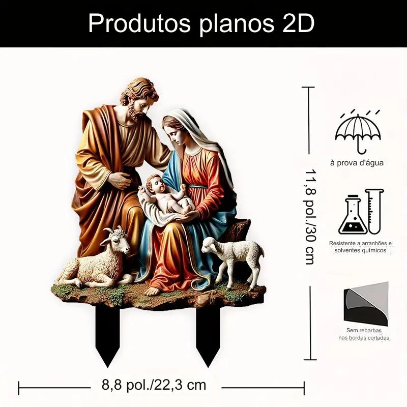 Presépio de Resina Misterioso Nascimento