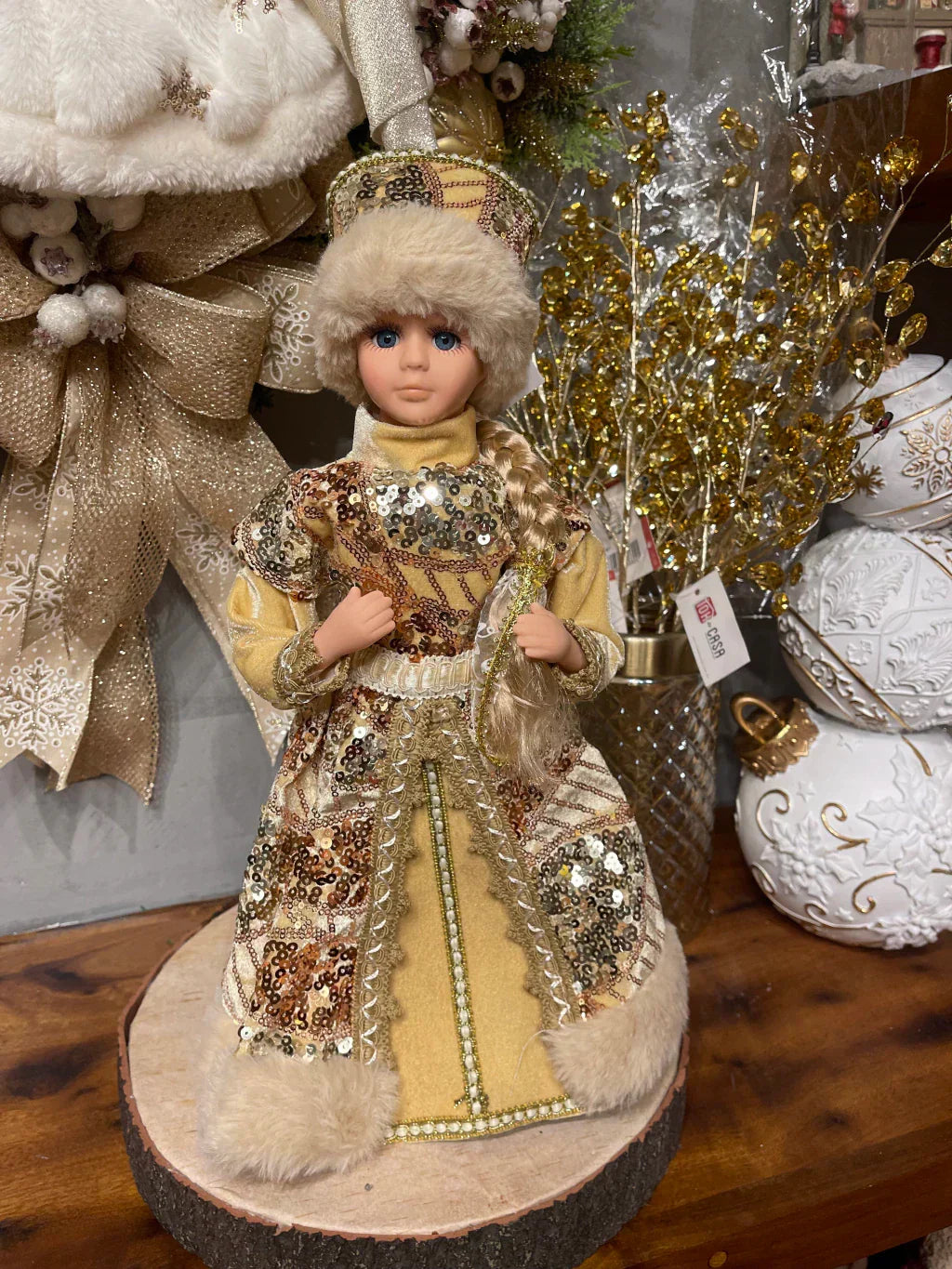 Menina musical c/ movimento 40cm