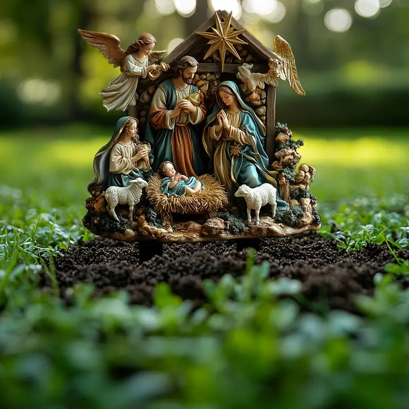 Presépio de Resina Ninho do Salvador