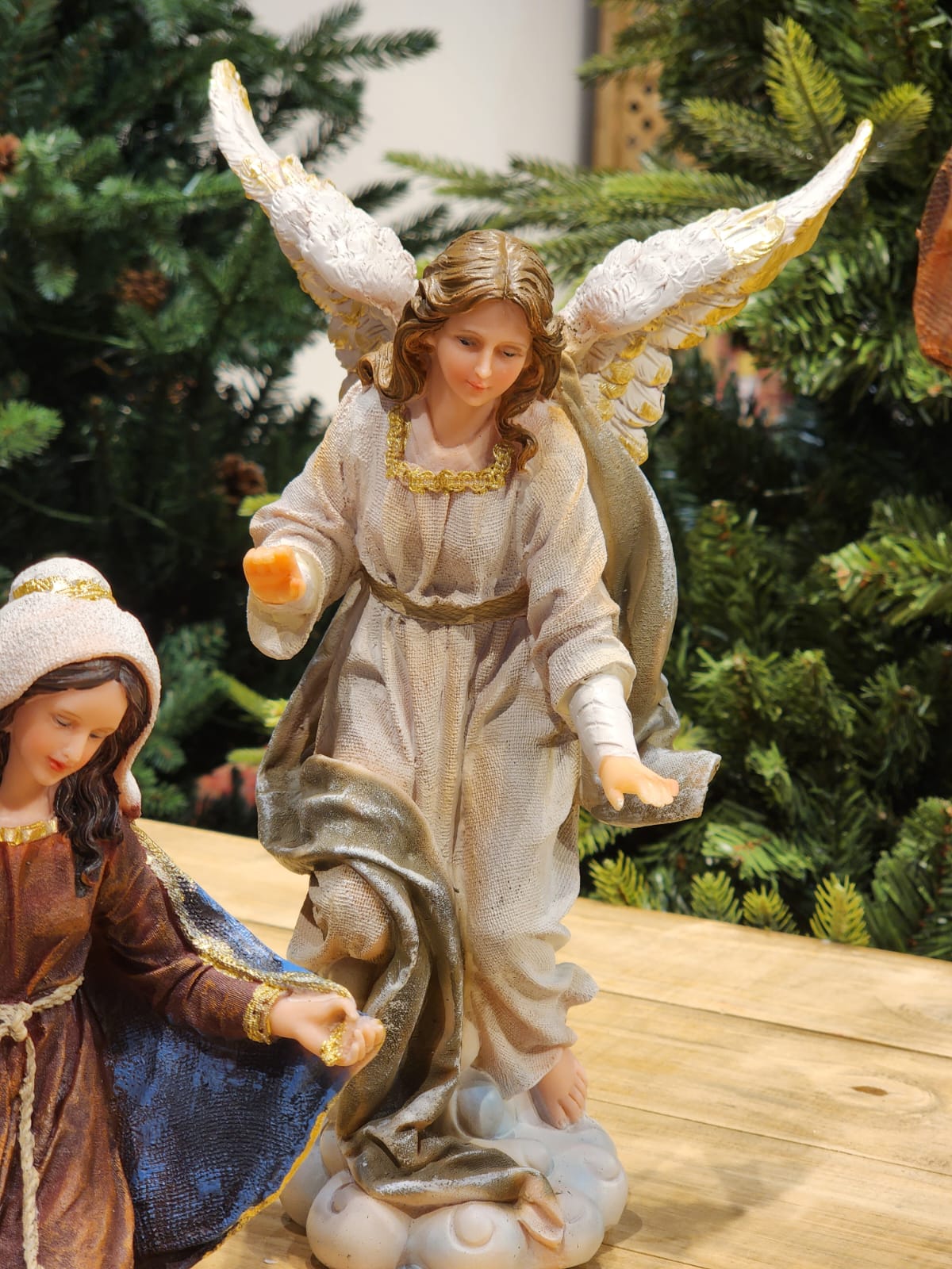 PRESÉPIO DE RESINA LUXO 11 PÇS